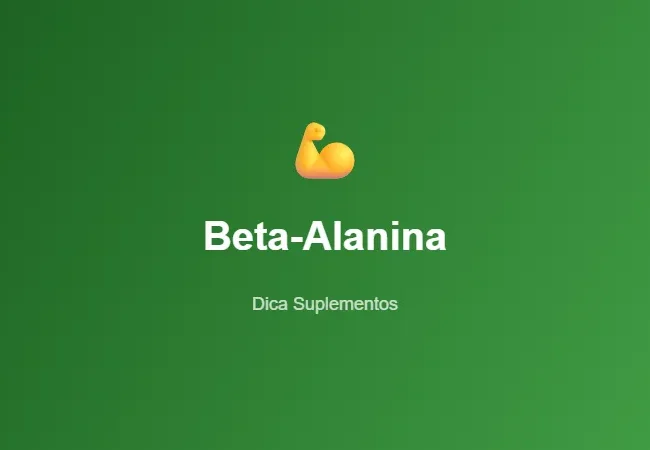 Beta alanina featured