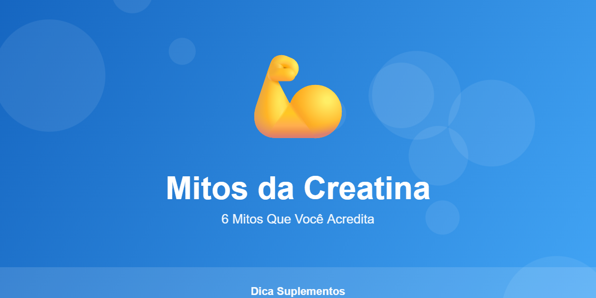 Mitos creatina featured