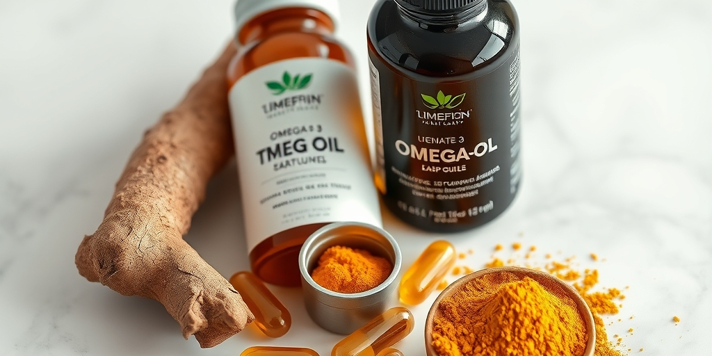 Omega-3 ou Curcuma: Qual o Melhor para Voce?