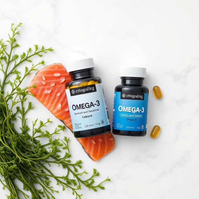 Ômega 3 de Peixe vs Alga: Qual é Mais Eficaz para Inflamação